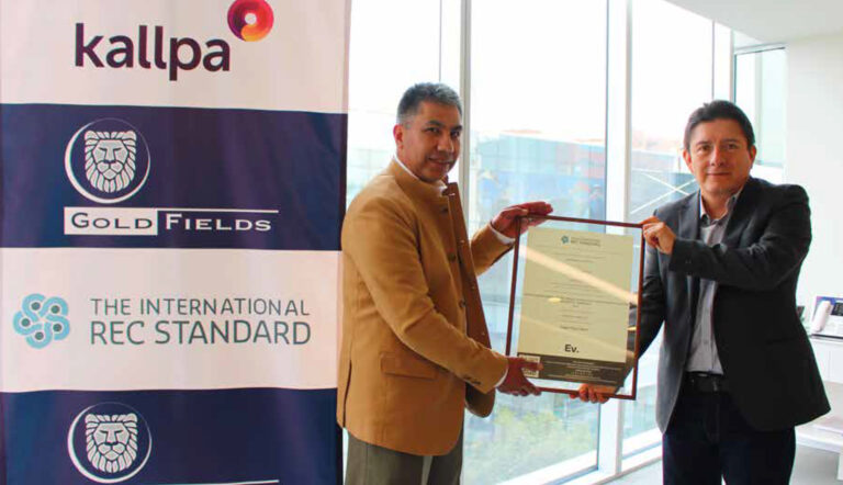 Recibimos certificado internacional por uso de energía 100% renovable