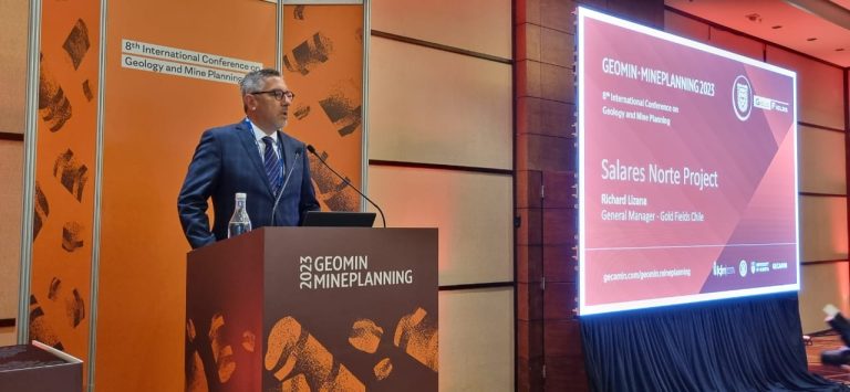 Gold Fields en Chile presente en Geomin Mineplanning 2023