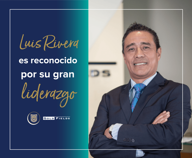 Luis Rivera obtuvo dos reconocimientos por su gran liderazgo en el sector minero