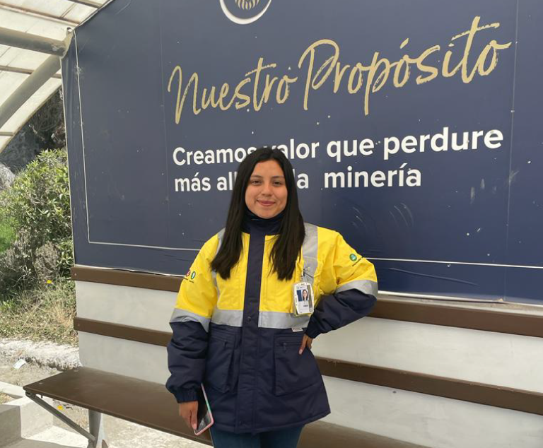 Melina Mercado: “Me siento feliz con mi equipo porque me incentivan a expresar mis ideas sin miedo a equivocarme”.