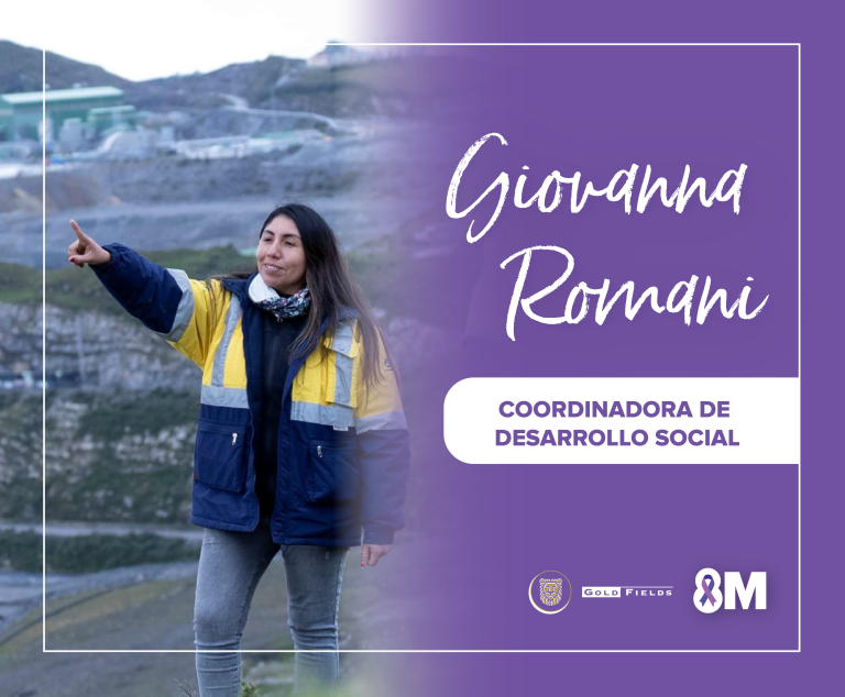 Giovanna Romani: “Mi rol como mujer en la industria es seguir generando esa red de apoyo entre nosotras”