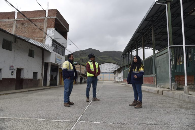 Gold Fields avanza con el proyecto de pistas y veredas en la ciudad de Hualgayoc