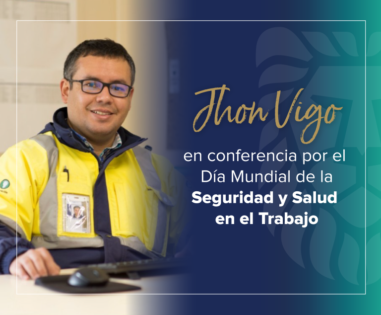 Jhon Vigo participa en ciclo de conferencias de Seguridad y Salud en el Trabajo