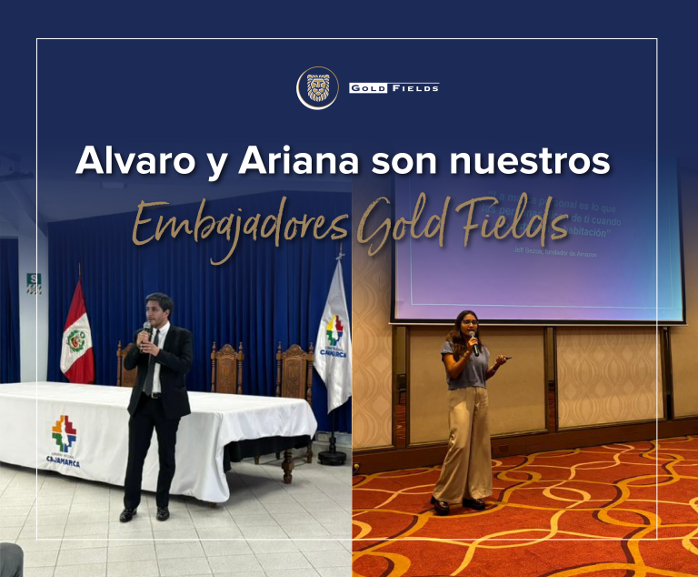 Nuestros Embajadores Gold Fields nos representan en importantes eventos