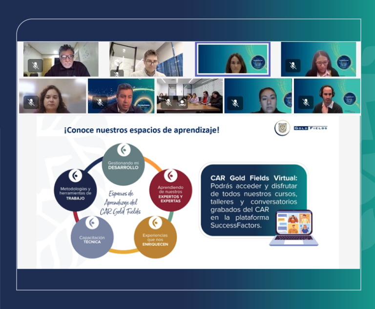 Equipos de Perú y Chile participan en primer conversatorio regional CAR Gold Fields