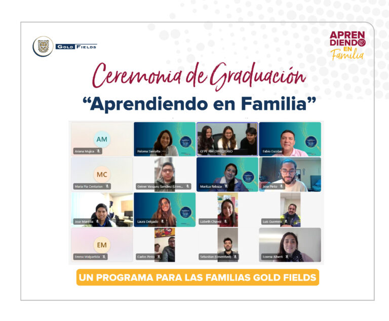 Ceremonia de graduación de nuestros practicantes de “Aprendiendo en Familia”