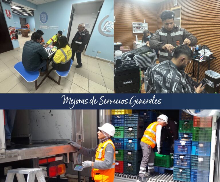 Mejoras de Servicios Generales para nuestro bienestar en Cerro Corona